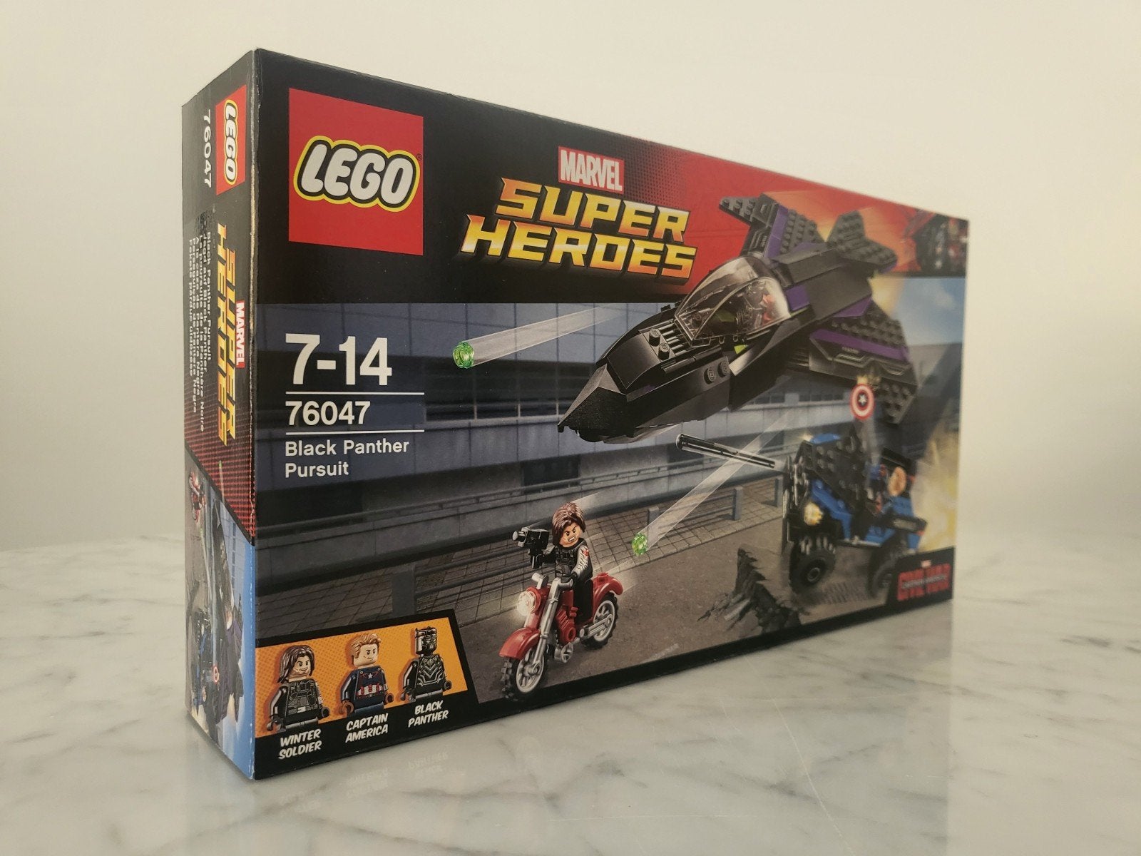 LEGO Marvel Super Heroes 76047 Black Panther Pursuit, Marvel, Lego, Nieuw, Ophalen of Verzenden