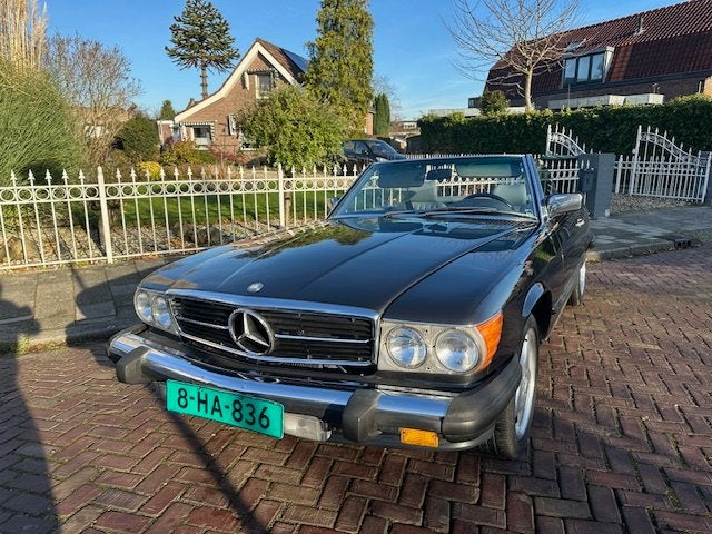 Mercedes-Benz SL-Klasse 560 SL (bj 1986, automaat), Automaat, Achterwielaandrijving, 5600 cc, Cabriolet