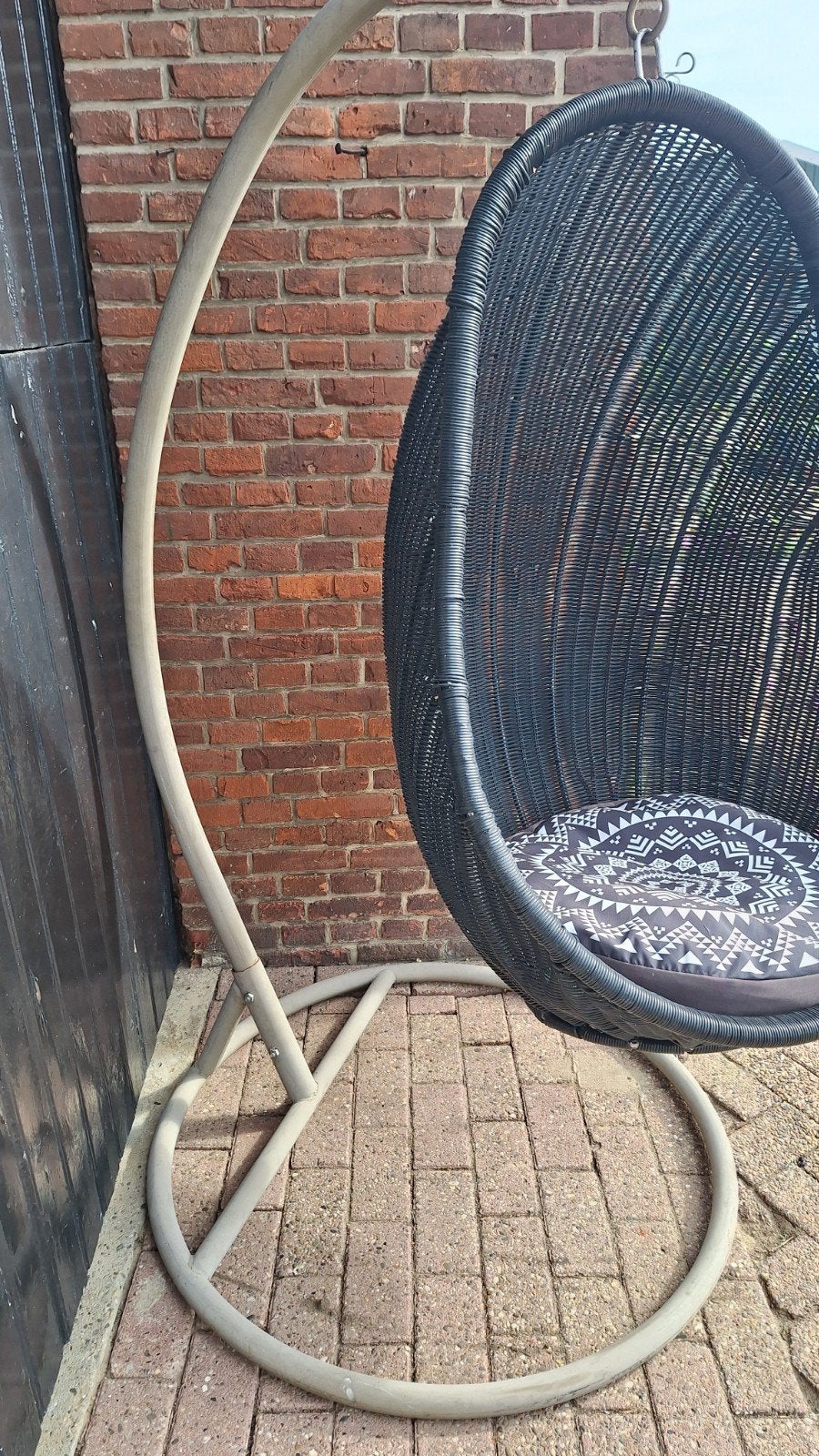 hangstoel met standaard, Ophalen, Gebruikt, Metaal