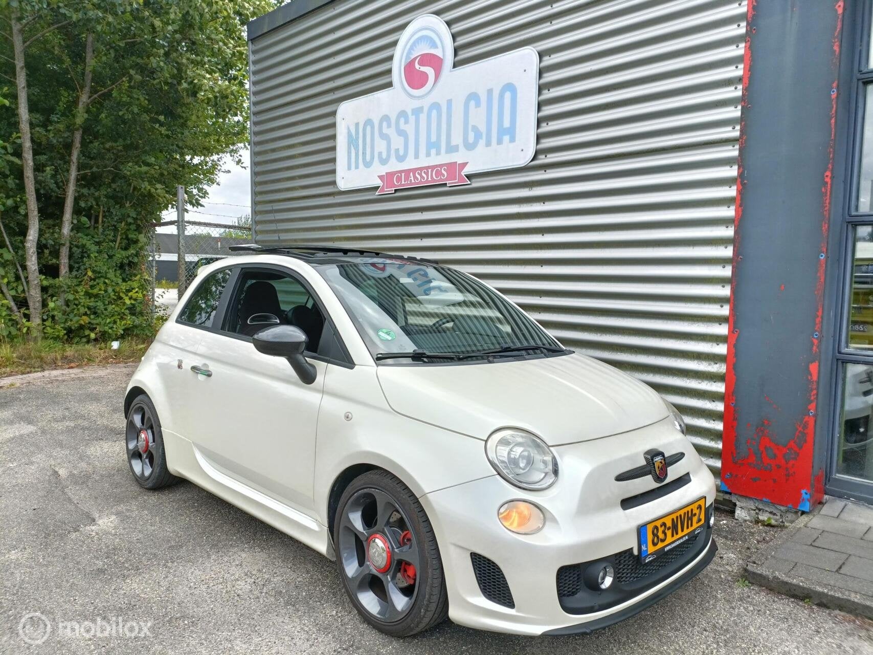 Fiat 500 1.4-16V Abarth, Voorwielaandrijving, Euro 5, 40 €/maand, Zwart