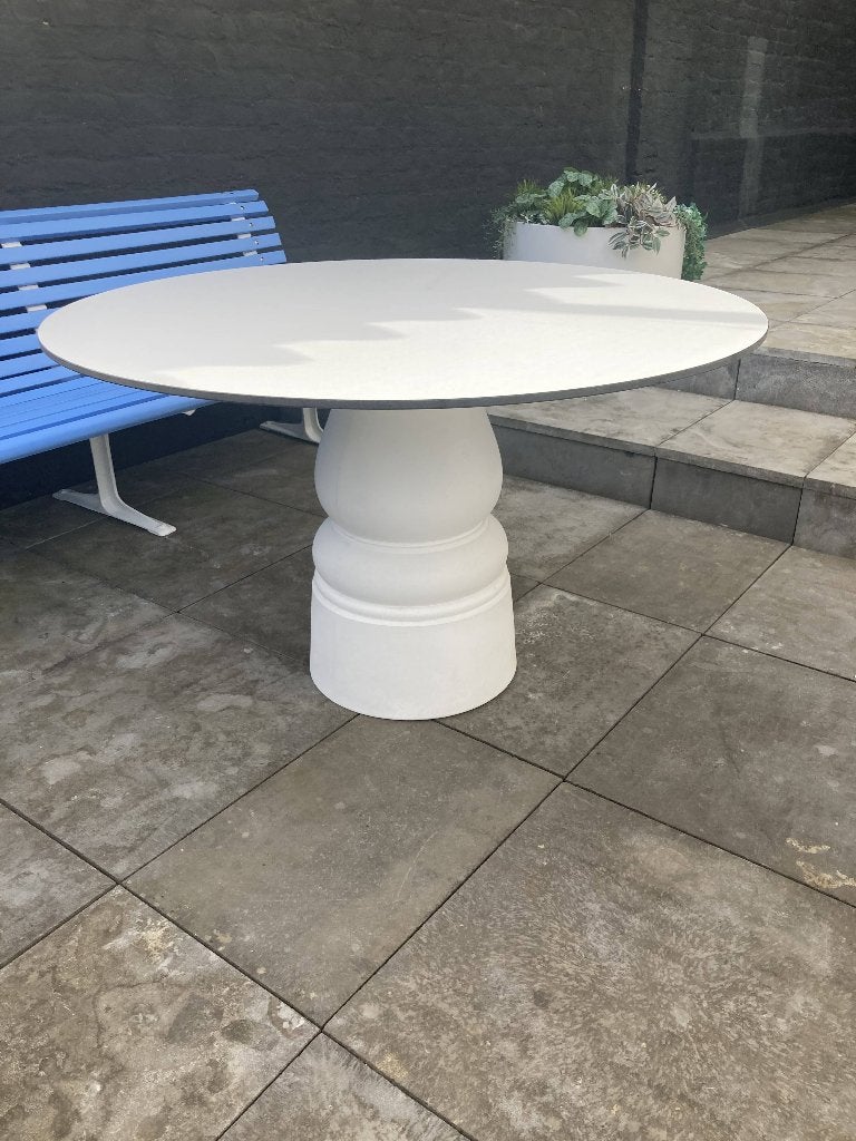 MOOOI New Antiques table 120cm In- and Outdoor, Huis en Inrichting, Tafels | Eettafels, Ophalen, Overige materialen, Design, Rond