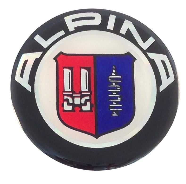 BMW Alpina 3D doming sticker #1, Auto diversen, Ophalen of Verzenden
