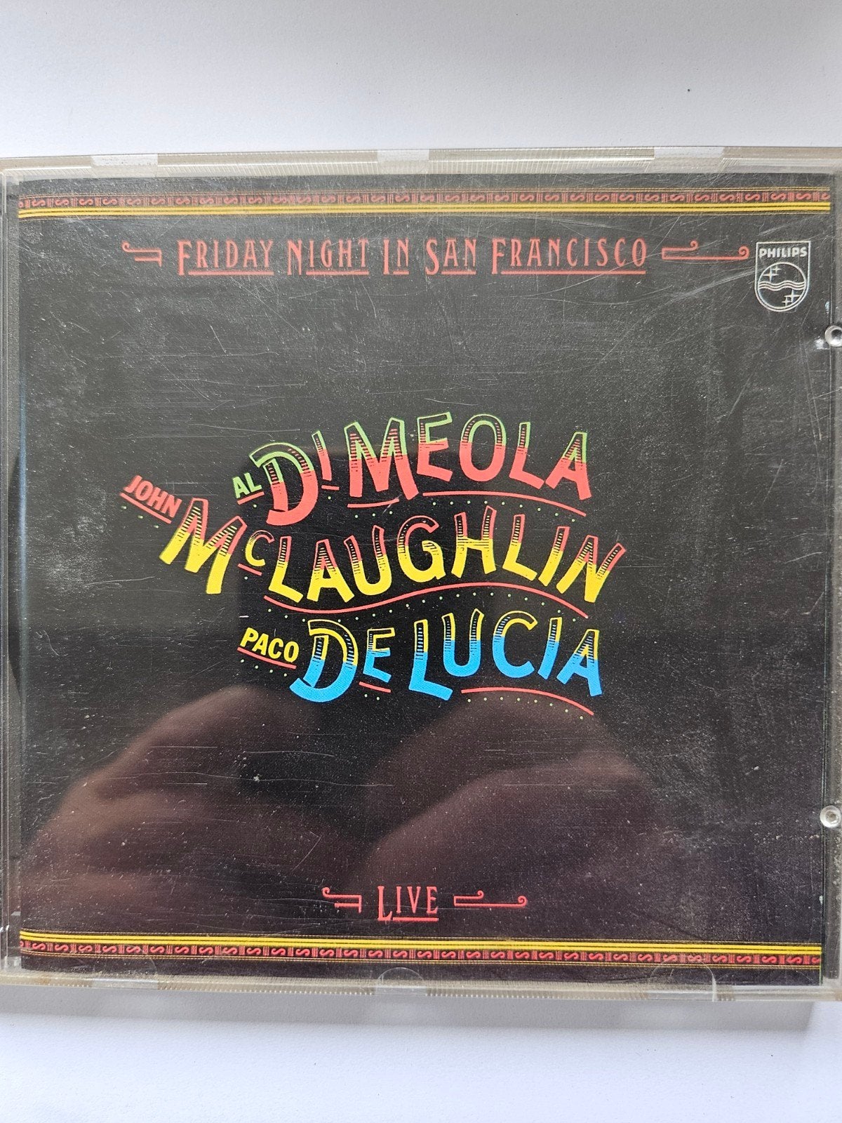 John McLaughlin, Al Di Meola, Paco De Lucia - Live, Gebruikt, Ophalen of Verzenden, Live-album, Jazz