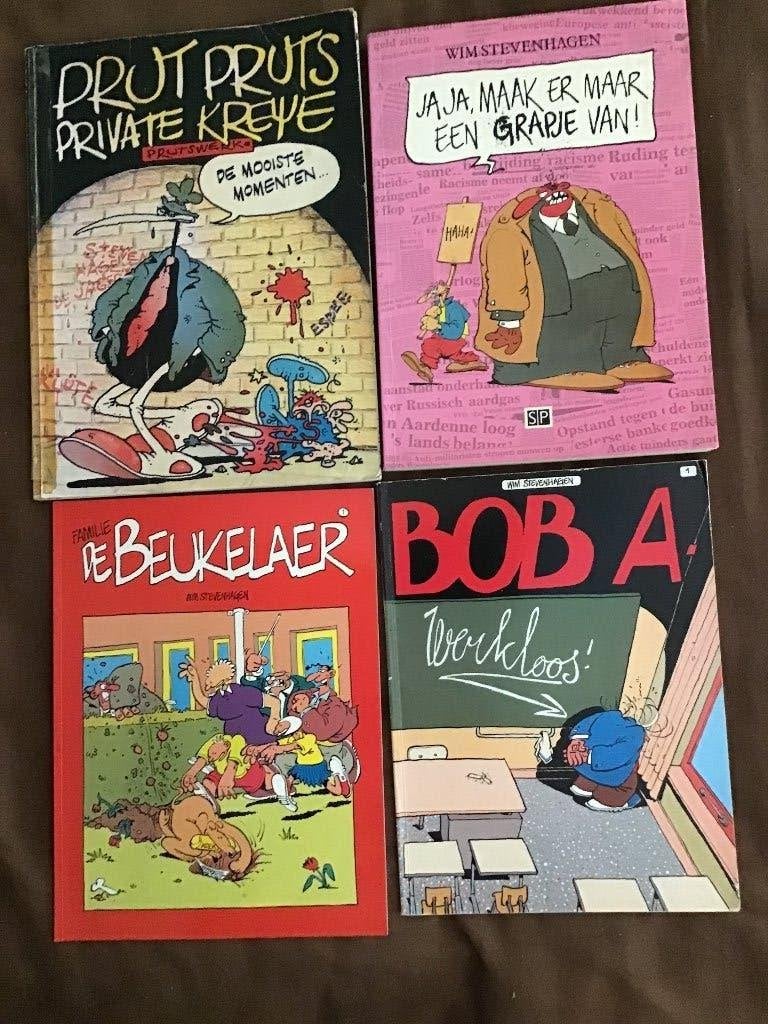 4 uitgaves van Wim Stevenhagen, Meerdere stripboeken, Ophalen of Verzenden, Gelezen