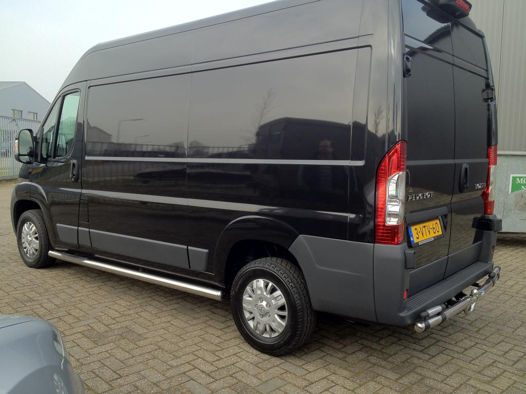 Citroen Jumper Sidebars rechte buis 70 mm met opstapjes, Ophalen of Verzenden, Niet ingevuld, Niet ingevuld, Niet ingevuld