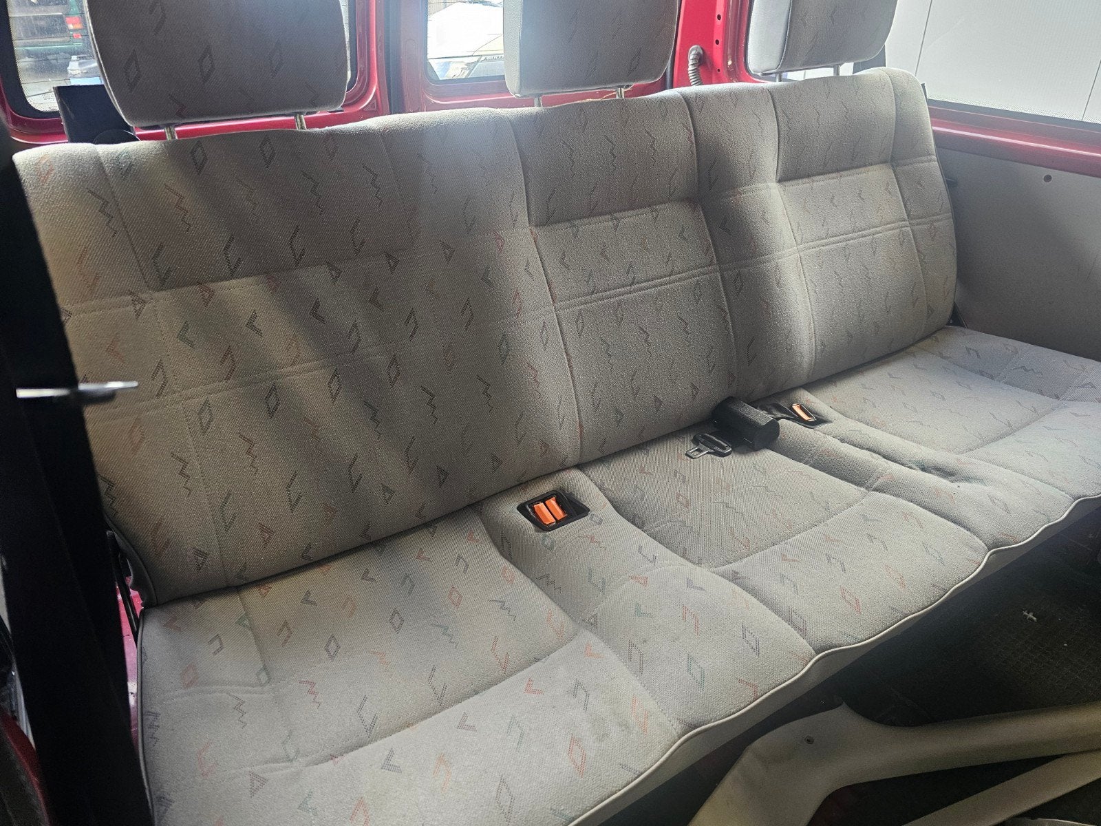 vw t4 transporter 3 zitsbank, Caravans en Kamperen, Ophalen, Zo goed als nieuw