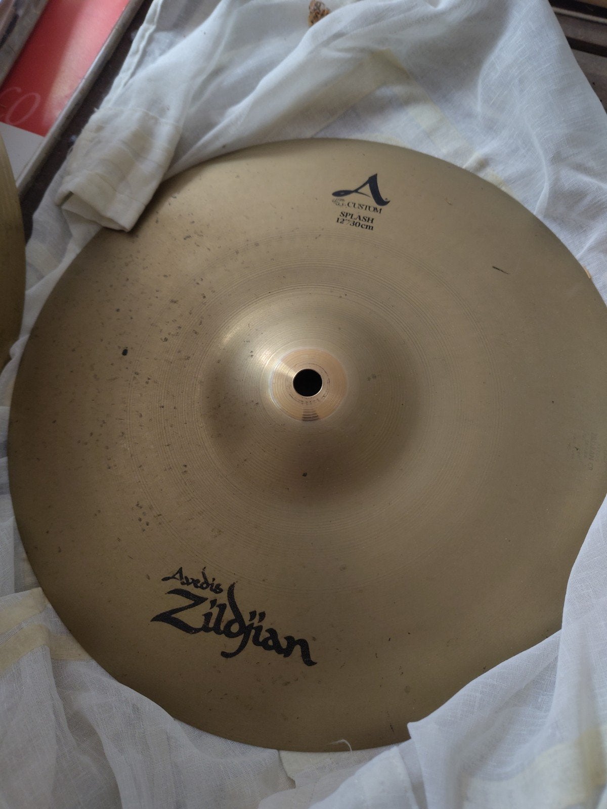 Zildjian A Custom Splash 12" / 30cm bekken, Ophalen, Gebruikt, Overige merken