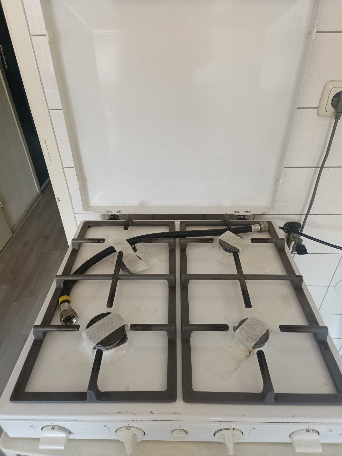 ATAG Gasfornuis met 4 kookzones - Gebruikt, Witgoed en Apparatuur, Ophalen, Gebruikt, 4 kookzones, Gas