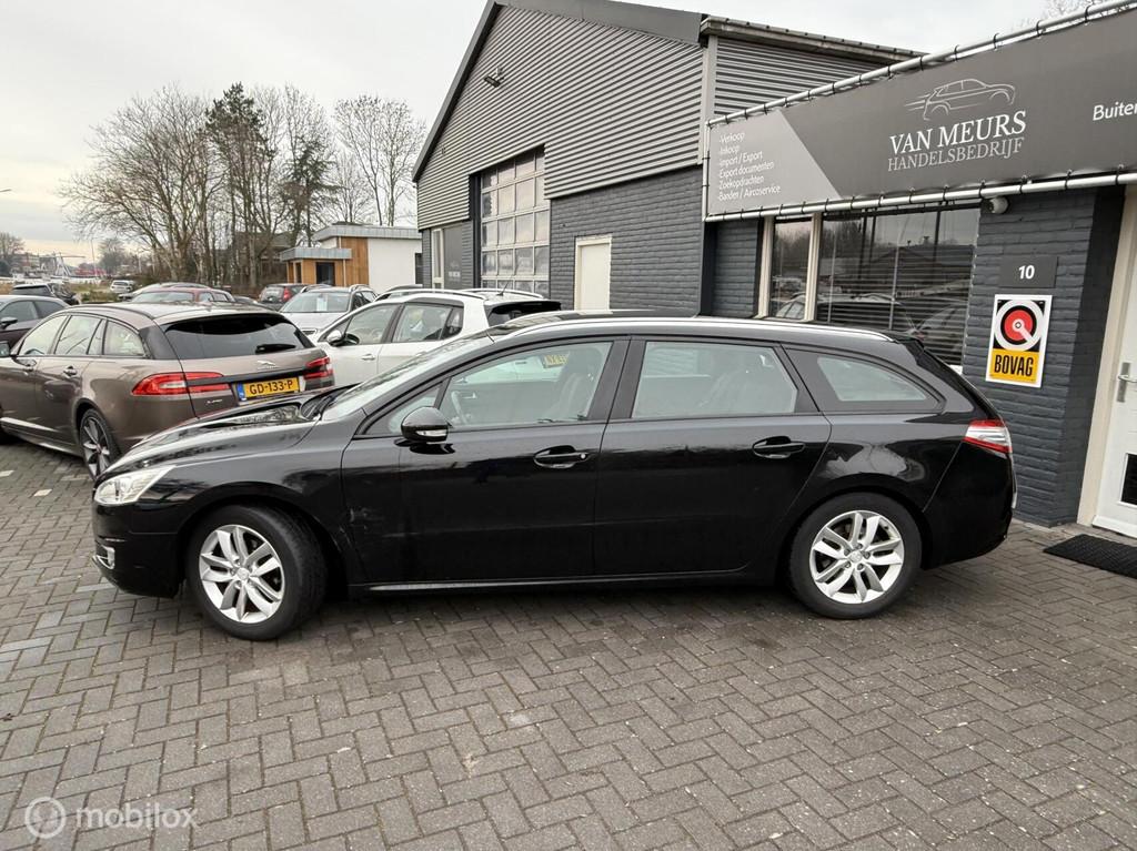 Peugeot 508 SW 1.6 Vti Blue Lease, gearbox shokking , Naviga, Euro 5, Stof, Gebruikt, Zwart