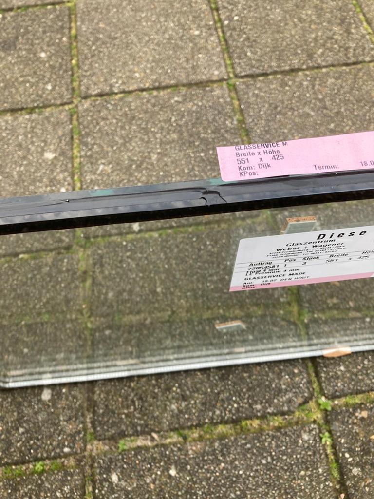 Dubbel glas, diverse maten, ook matglas & Rottweiler glas, Ophalen, Gevelraam of Ruit, Minder dan 80 cm, 160 cm of meer