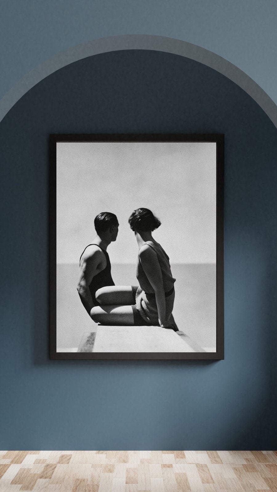 Zilvergelarinedruk George Hoyningen-Huene's "Divers parijs, Personages en Fantasiefiguren, Ophalen of Verzenden, Overige techniek