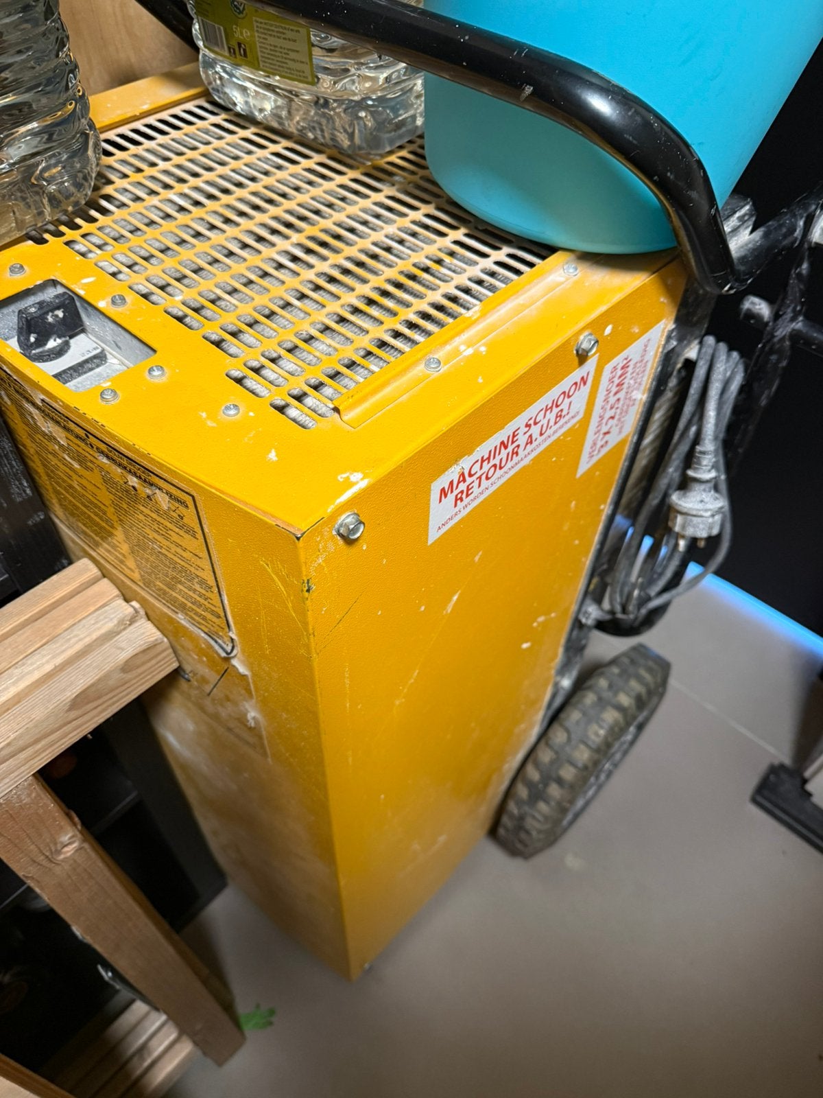 dryfast df800ax bouwdroger, Ophalen, Gebruikt, Afzuiger