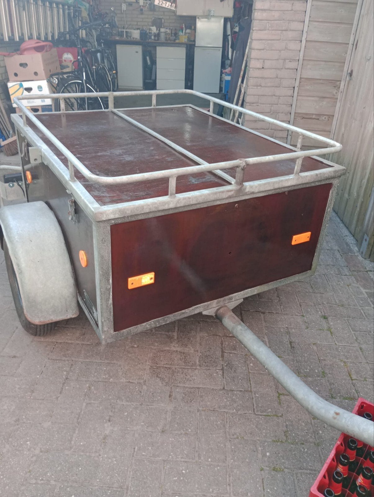 bagagewagen ( super netjes ), Auto diversen, Aanhangers en Bagagewagens, Ophalen, Zo goed als nieuw