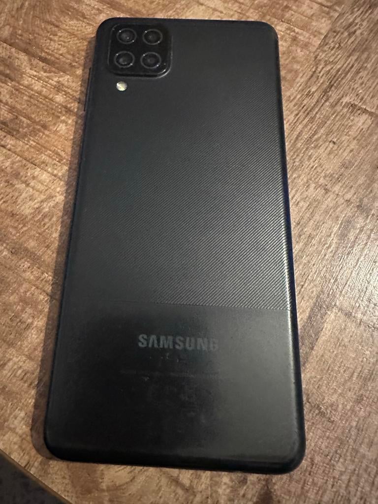 Samsung Galaxy A12 met FRP lock - Nette staat, Gebruikt, Zwart, Touchscreen, Ophalen of Verzenden