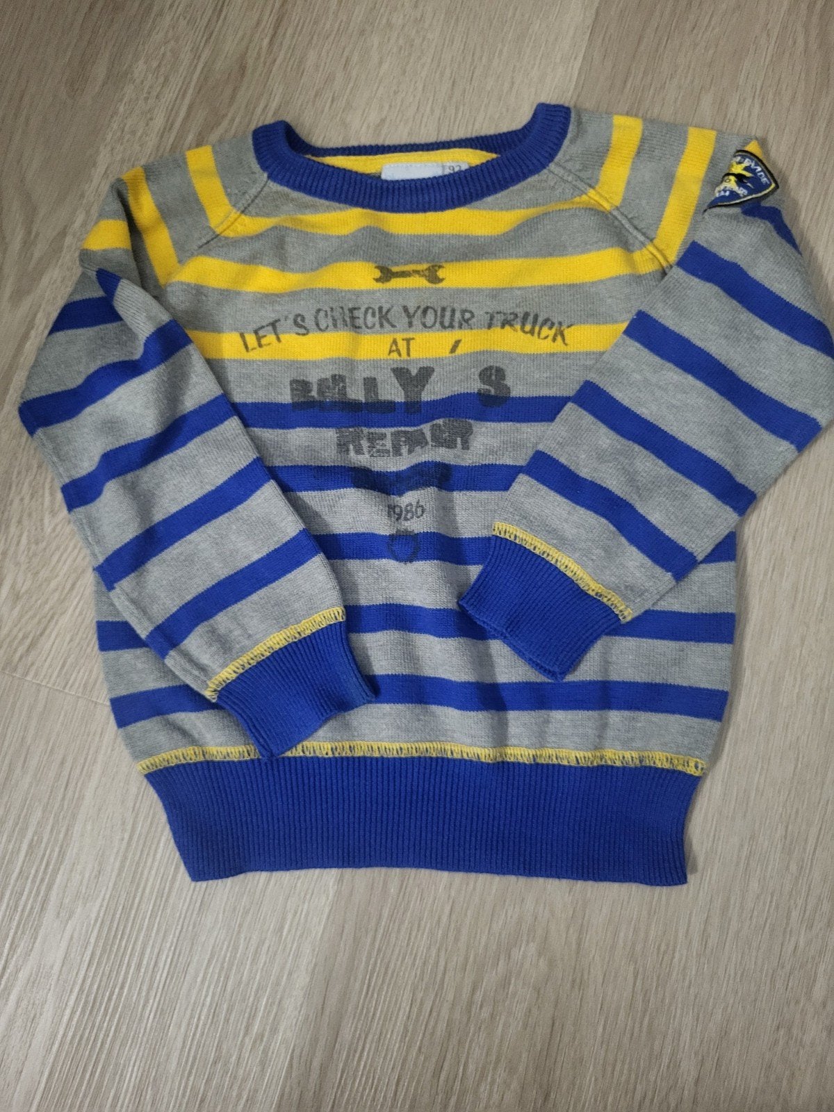 Leuke gestreepte trui van Blue Seven Kids, maat 92, Kinderen en Baby's, Trui of Vest, Ophalen of Verzenden, Zo goed als nieuw