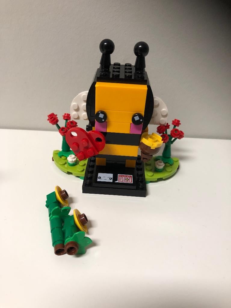 Lego Brick Headz 40270 - Valentijnsbij, Kinderen en Baby's, Speelgoed | Duplo en Lego, BrickHeadz, Lego, Compleet, Ophalen of Verzenden