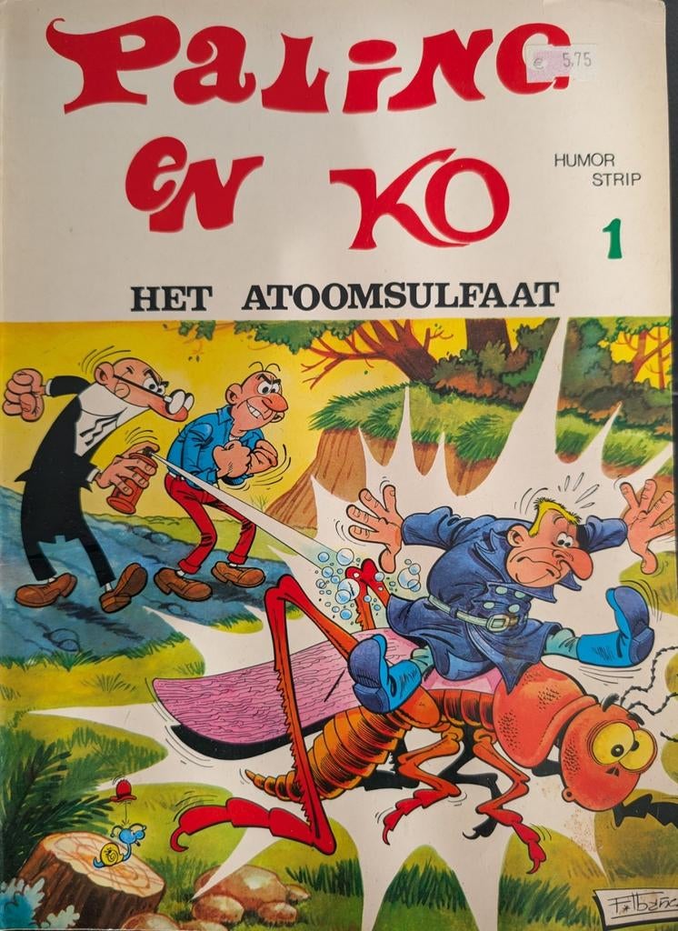Paling en Ko stripboeken, Ophalen of Verzenden, Gelezen