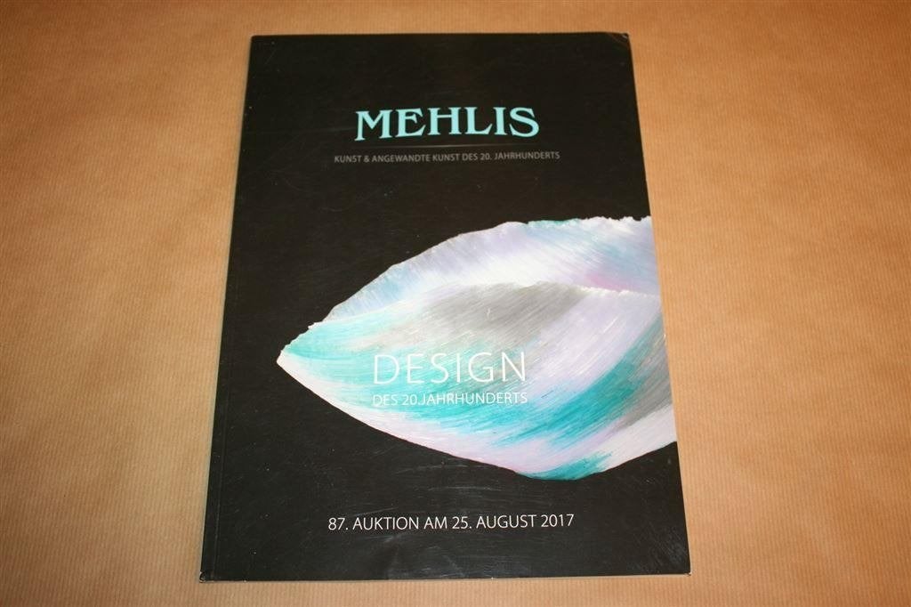 Veilingcatalogus Mehlis. 87. Auktion. Design 20 Jahrhunderts, Boeken, Ophalen of Verzenden, Gelezen, Grafische vormgeving