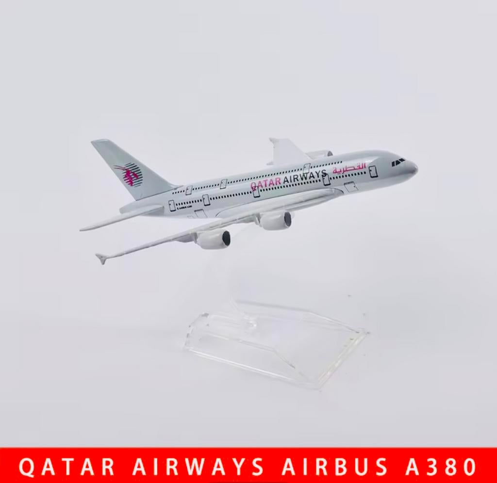 Qatar Airways A380 Airbus vliegtuig schaalmodel !, Ophalen of Verzenden, Zo goed als nieuw, Overige merken