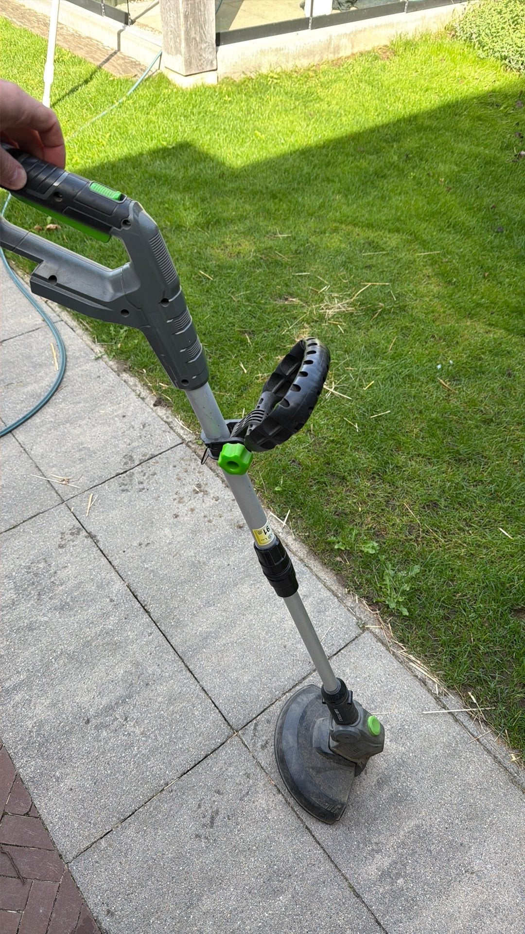 Lux tools grastrimmer, Ophalen, Gebruikt, Accu