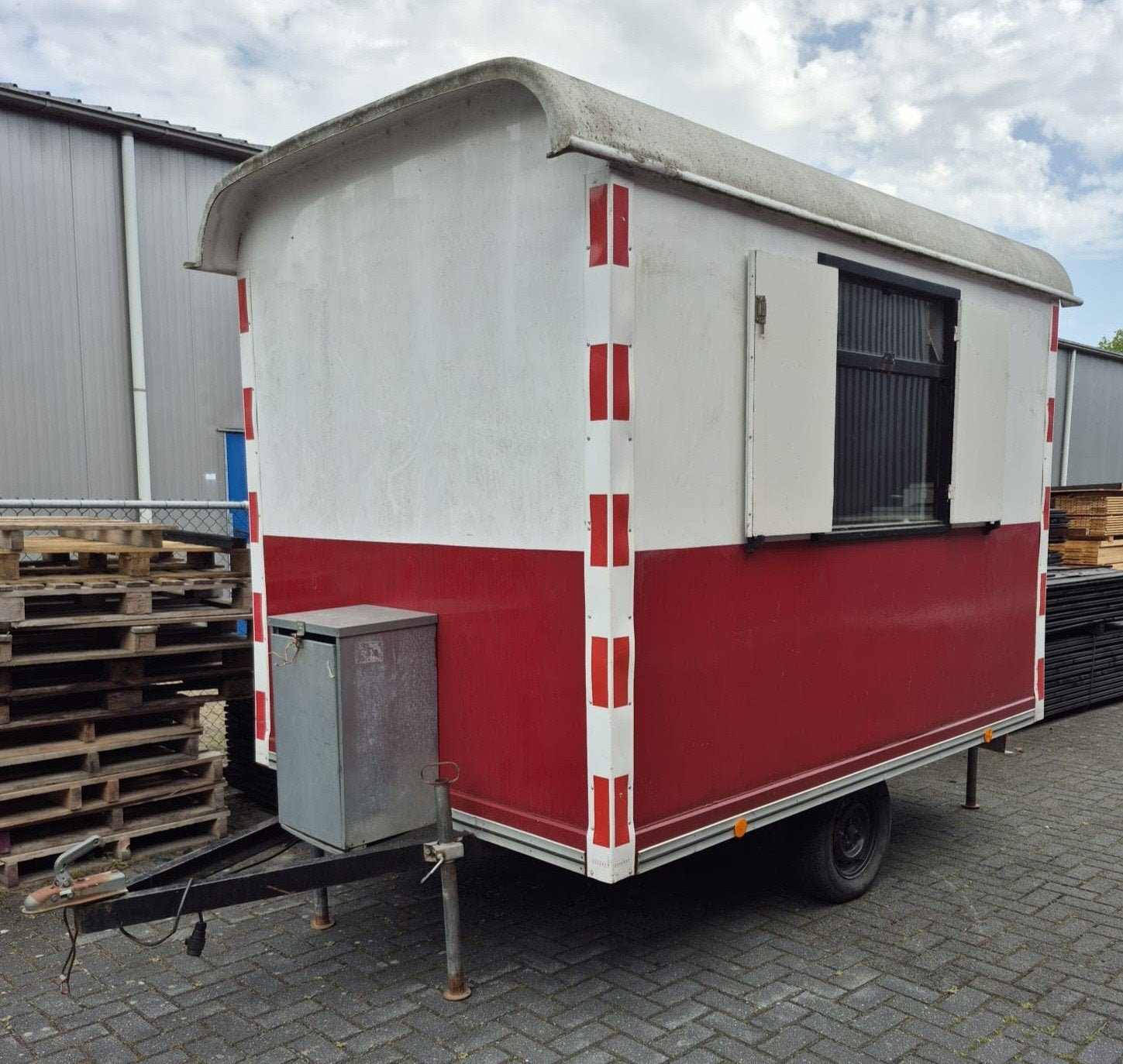 Mooie brouwer schaftwagen/werkplek/atelier/bouwkeet, Ophalen, Onbekend