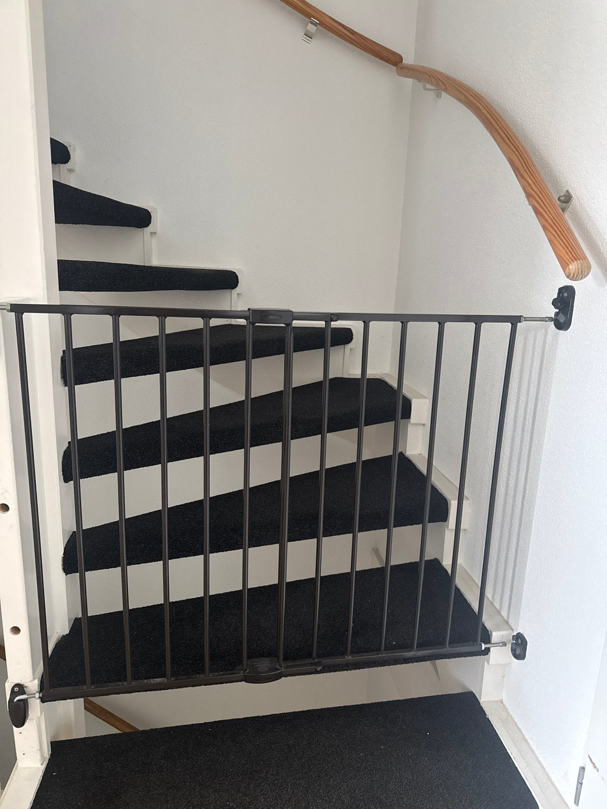 Noma Veiligheidshekje voor trap 3x, Ophalen, Gebruikt, 100 tot 115 cm, Klemhekje