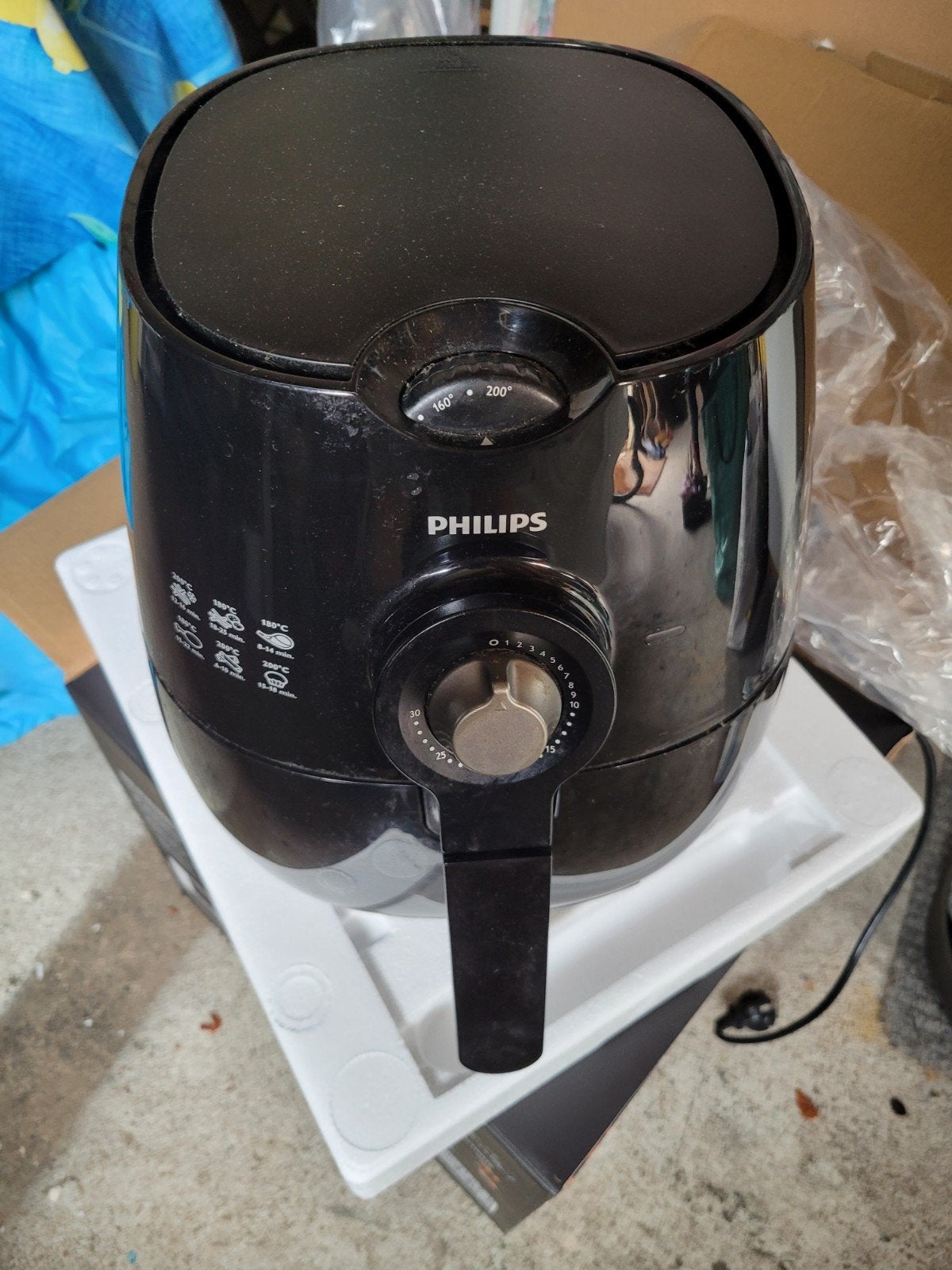 Philips airfryer HD 9220, Ophalen, Gebruikt, Airfryer