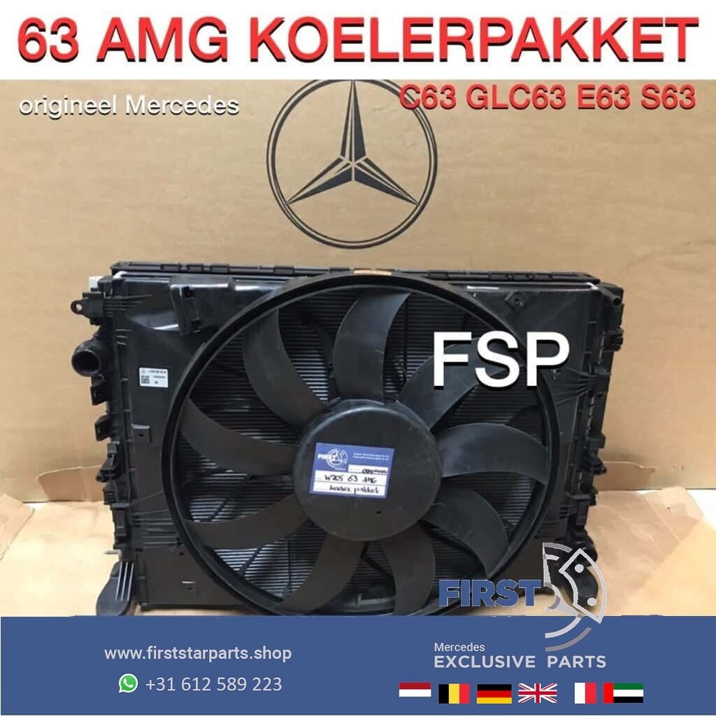 63 AMG KOELERPAKKET W205 C63 W253 GLC63 W213 E63 W222 S63 AM, Gebruikt, -, Ophalen of Verzenden, -