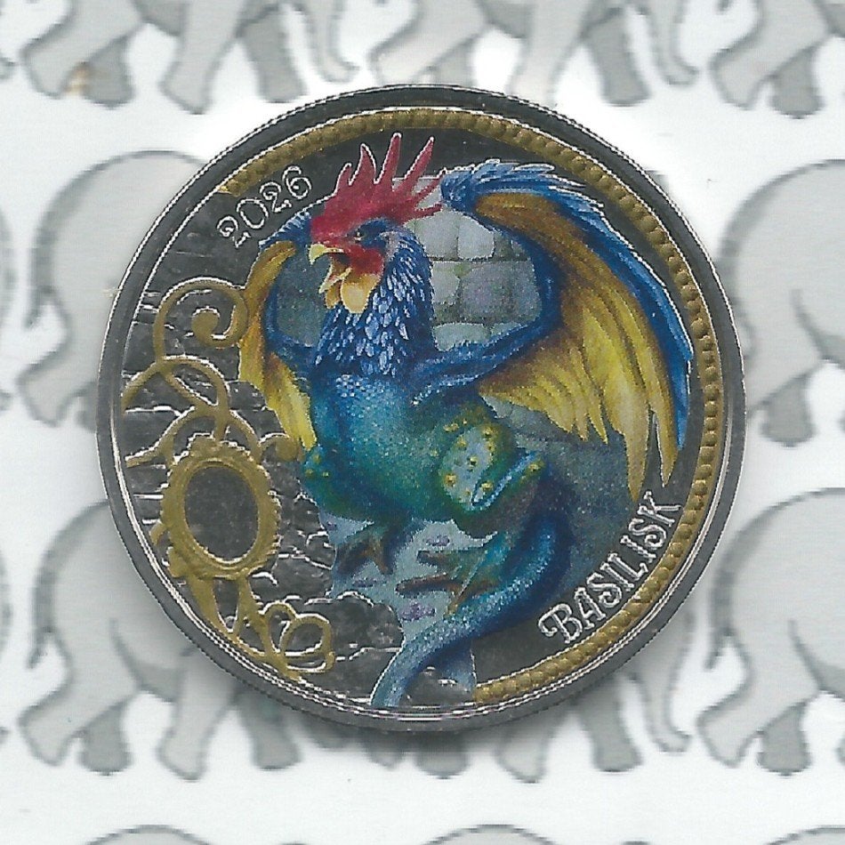 Oostenrijk 3 euro 2026 "de Basilisk"(4 van 12), Ophalen of Verzenden, Oostenrijk, Overige waardes, Losse munt