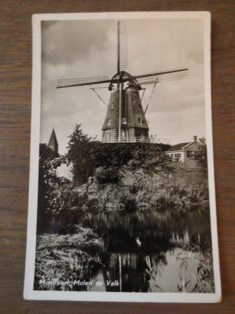 Ansichtkaart: Montfoort Molen de Valk. Ongelopen kaart., Verzamelen, Ansichtkaarten | Nederland, Ophalen of Verzenden, 1960 tot 1980