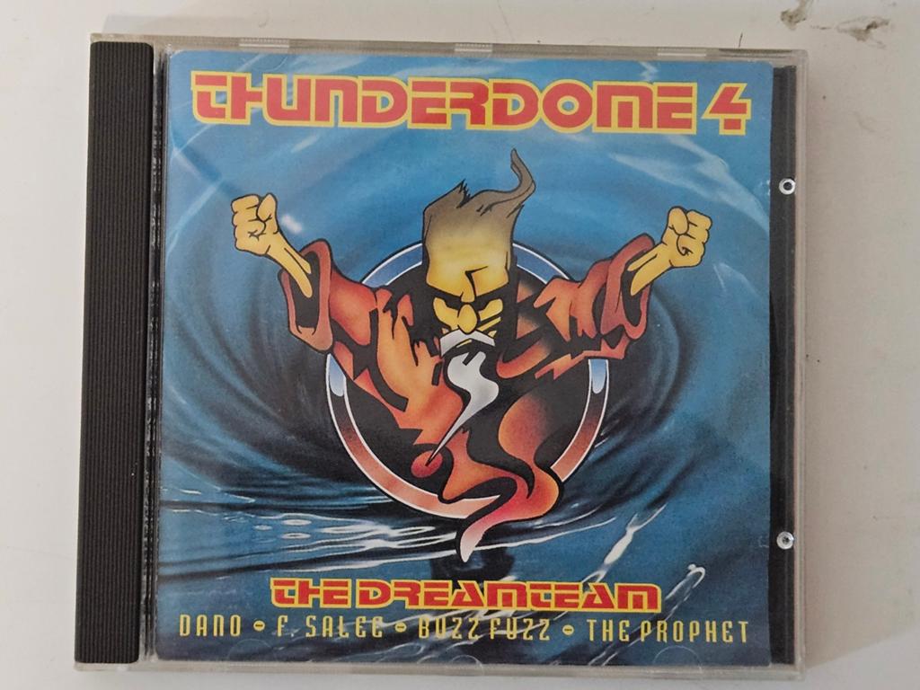 Thunderdome 4 CD - The Dreamteam - Hardcore/Gabber, Cd's en Dvd's, Cd's | Dance en House, Ophalen of Verzenden, Gebruikt, Techno of Trance