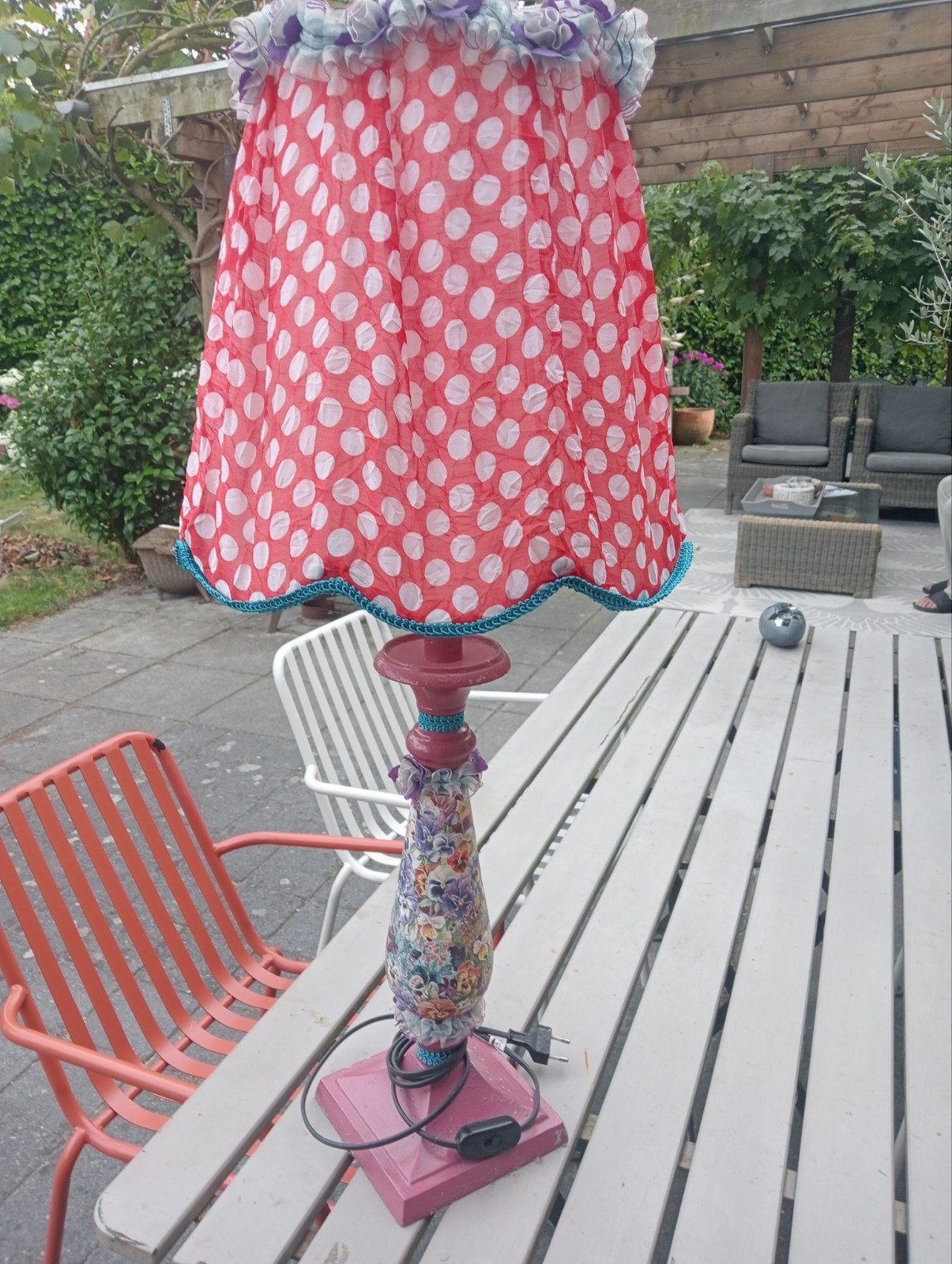 Brocante lamp, Huis en Inrichting, Ophalen