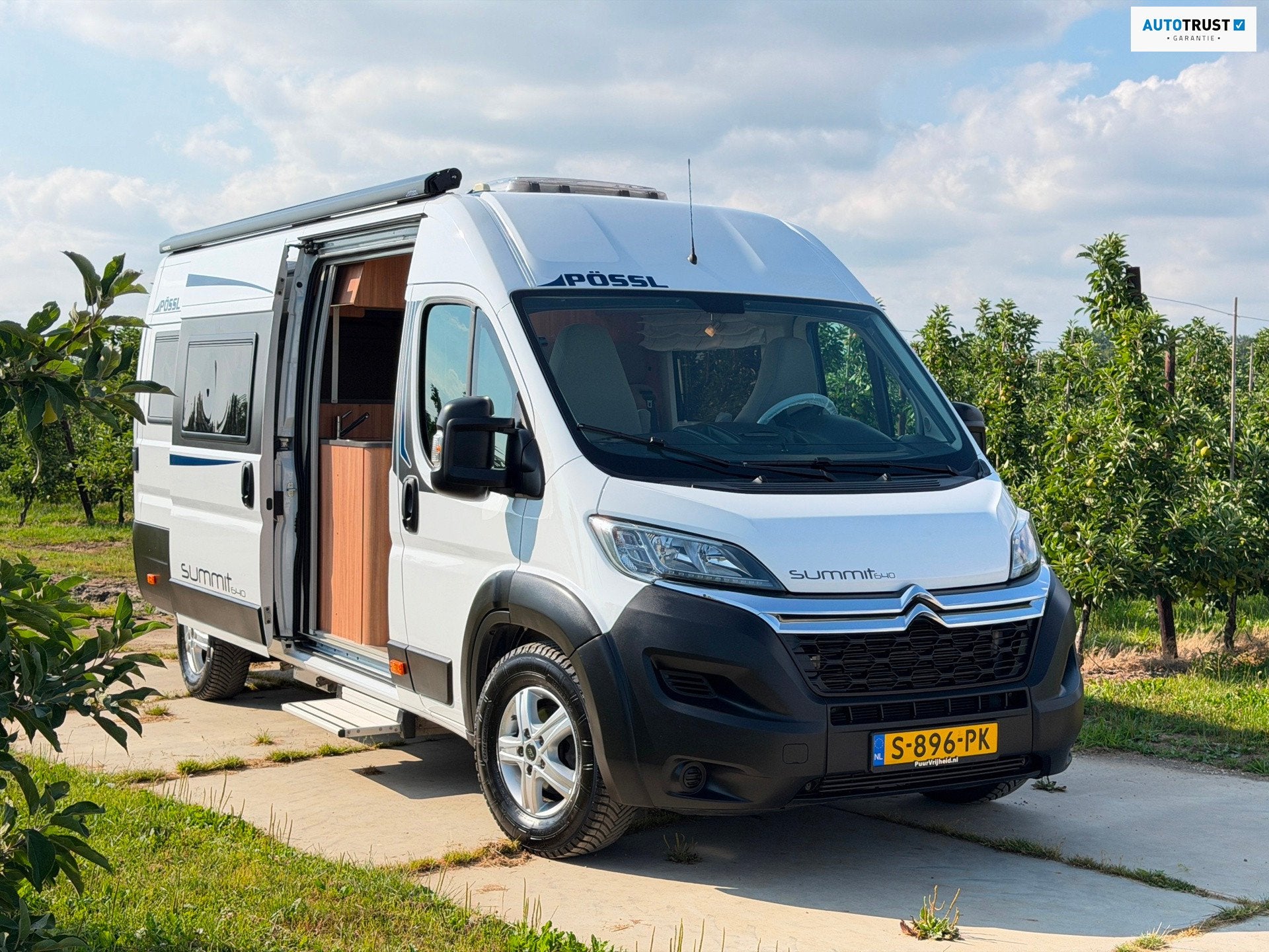 Possl SUMMIT 640 Lithium/Solar/VanSwing/Bearlock/All-Season/, Buscamper of Camperbus, Pössl, 6 tot 7 meter, Bedrijf