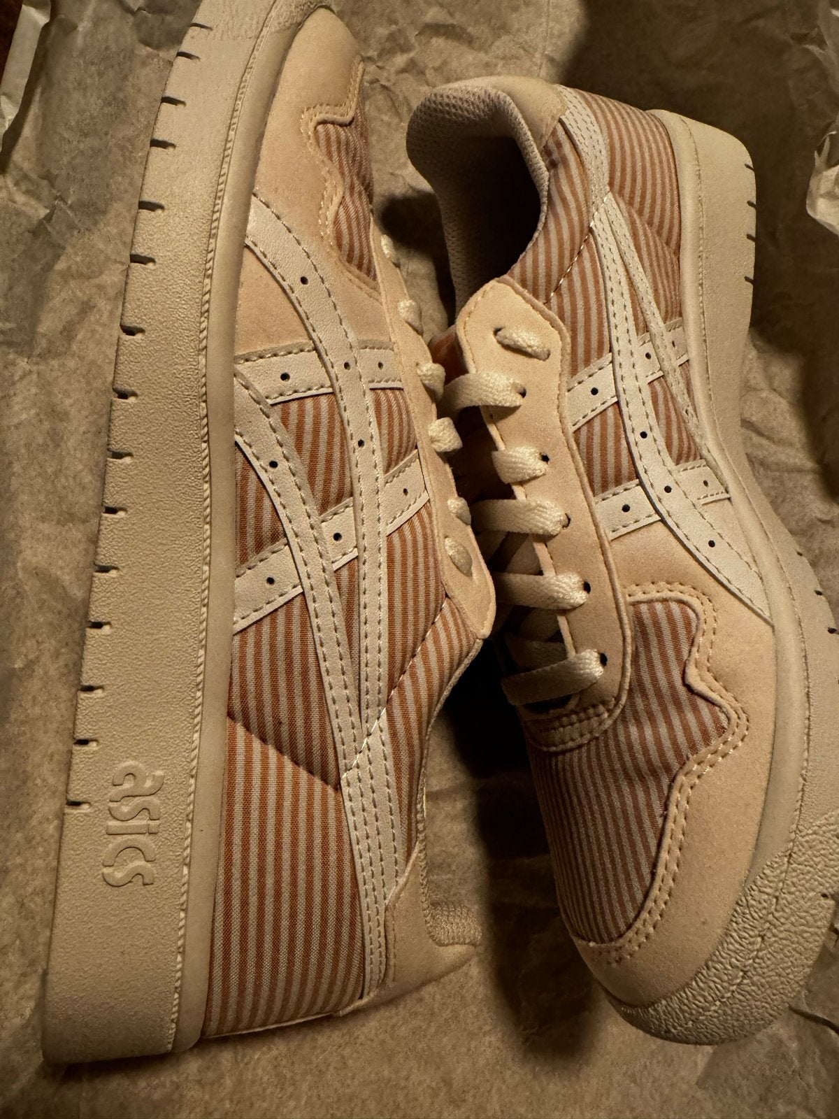 ASICS Japan S Dames Ginger Peach-White 38 EU, Kleding | Dames, Overige kleuren, ., Nieuw, Ophalen of Verzenden