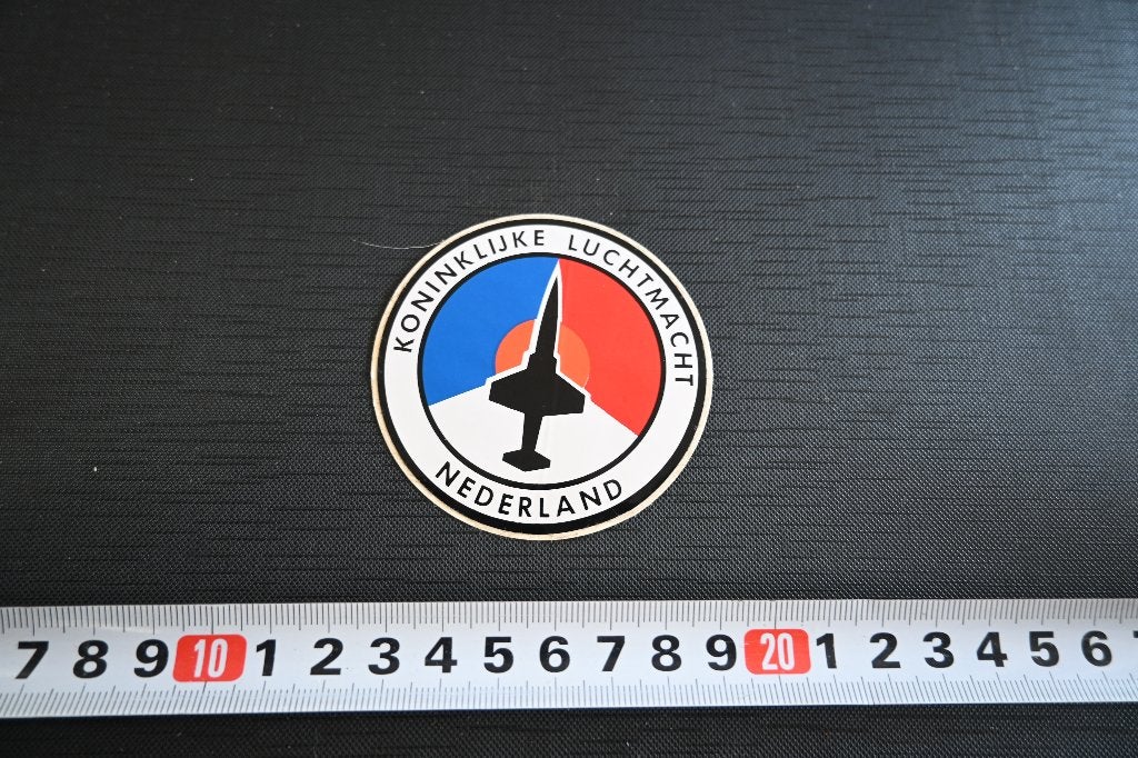 sticker Leger Koninklijke Luchtmacht Nederland, Verzamelen, Stickers, Ophalen of Verzenden, Zo goed als nieuw