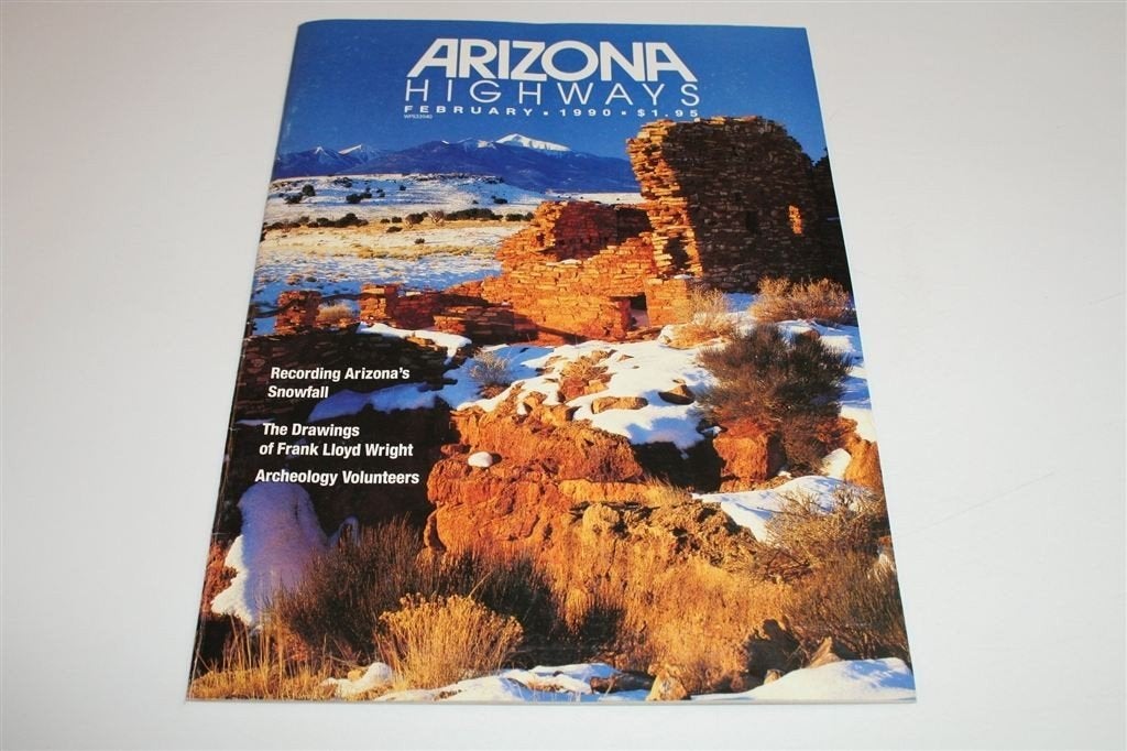 Arizona Highways [1990] Frank Lloyd Wright & Sneeuwval, Ophalen of Verzenden, Gelezen, Muziek, Film of Tv