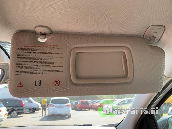 Zonneklep van een Renault Megane, Gebruikt, -, Renault, -