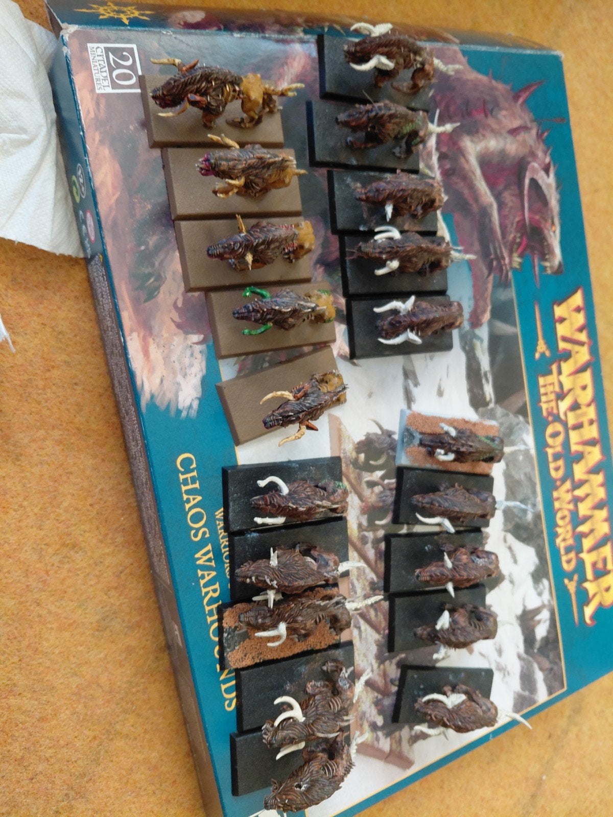 Warhammer Age of Sigmar & Old World Chaios Figuren en Bits, Gebruikt, Figuurtje(s), Warhammer, Ophalen of Verzenden