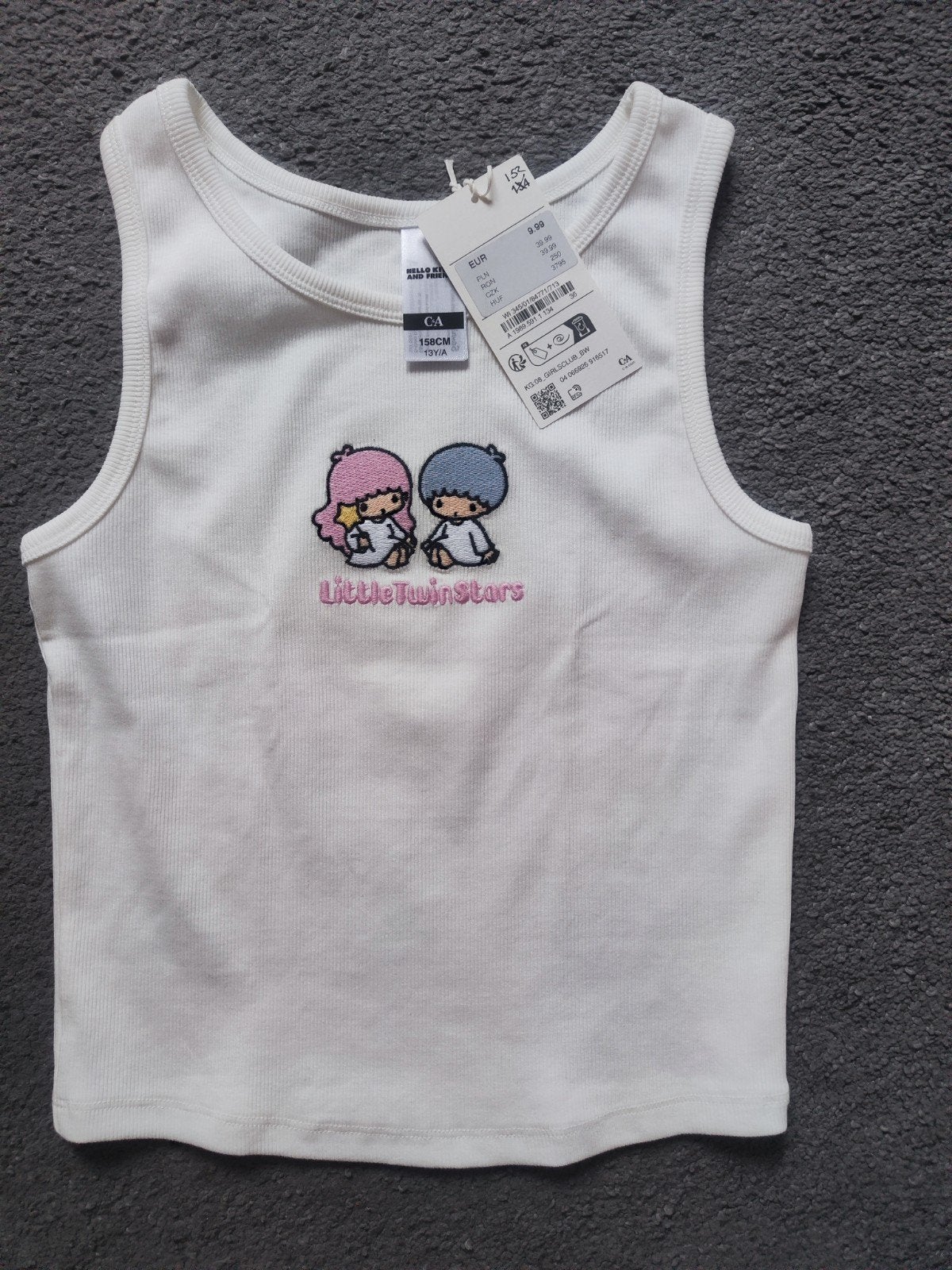 Nieuwe C&A Little Twin Stars top maat 152- 158, C&A, Meisje, Nieuw, Ophalen of Verzenden