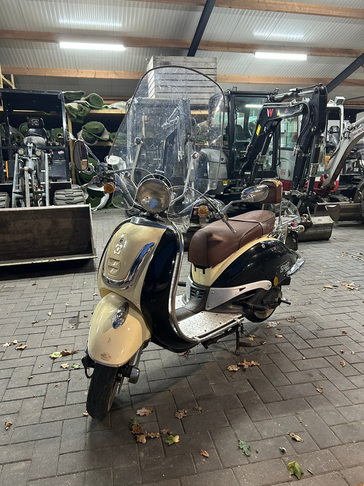 Agm retro scooter, Ophalen of Verzenden, Gebruikt, Benzine, Overige merken