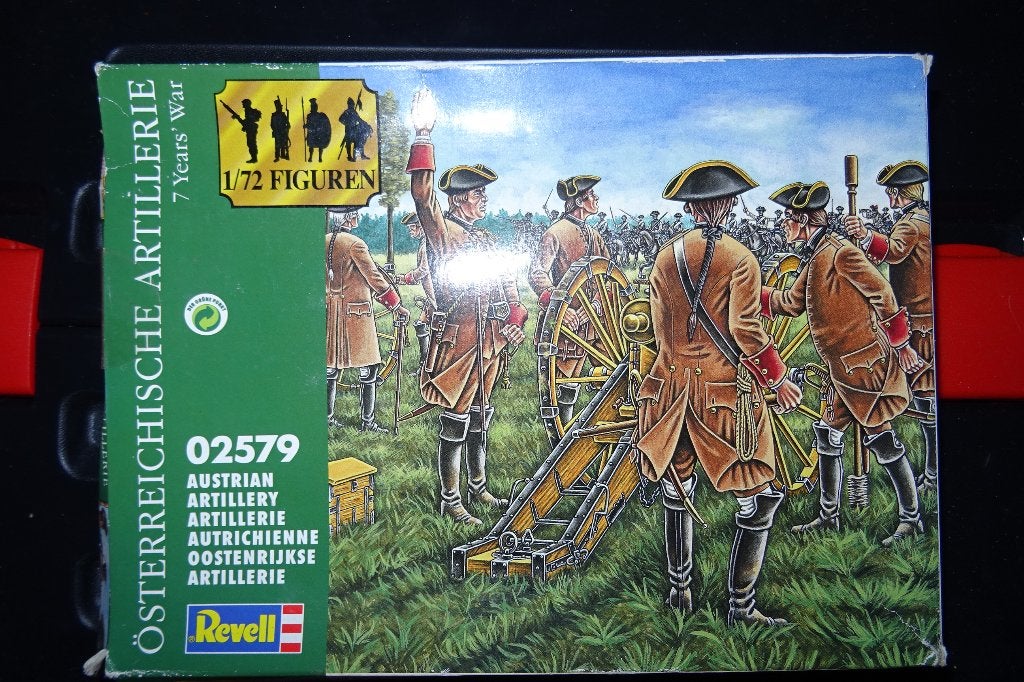 Austrian artillery 02579 set 2, Ophalen, Nieuw, 1:50 of kleiner, Figuur of Figuren