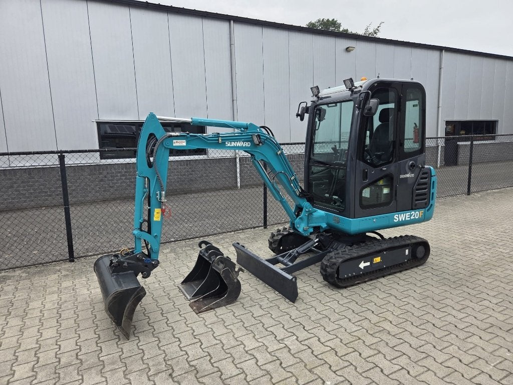 Sunward SWE20F Minigraver - Absolute Nieuwstaat - 128 uur!, Ophalen, Graafmachine