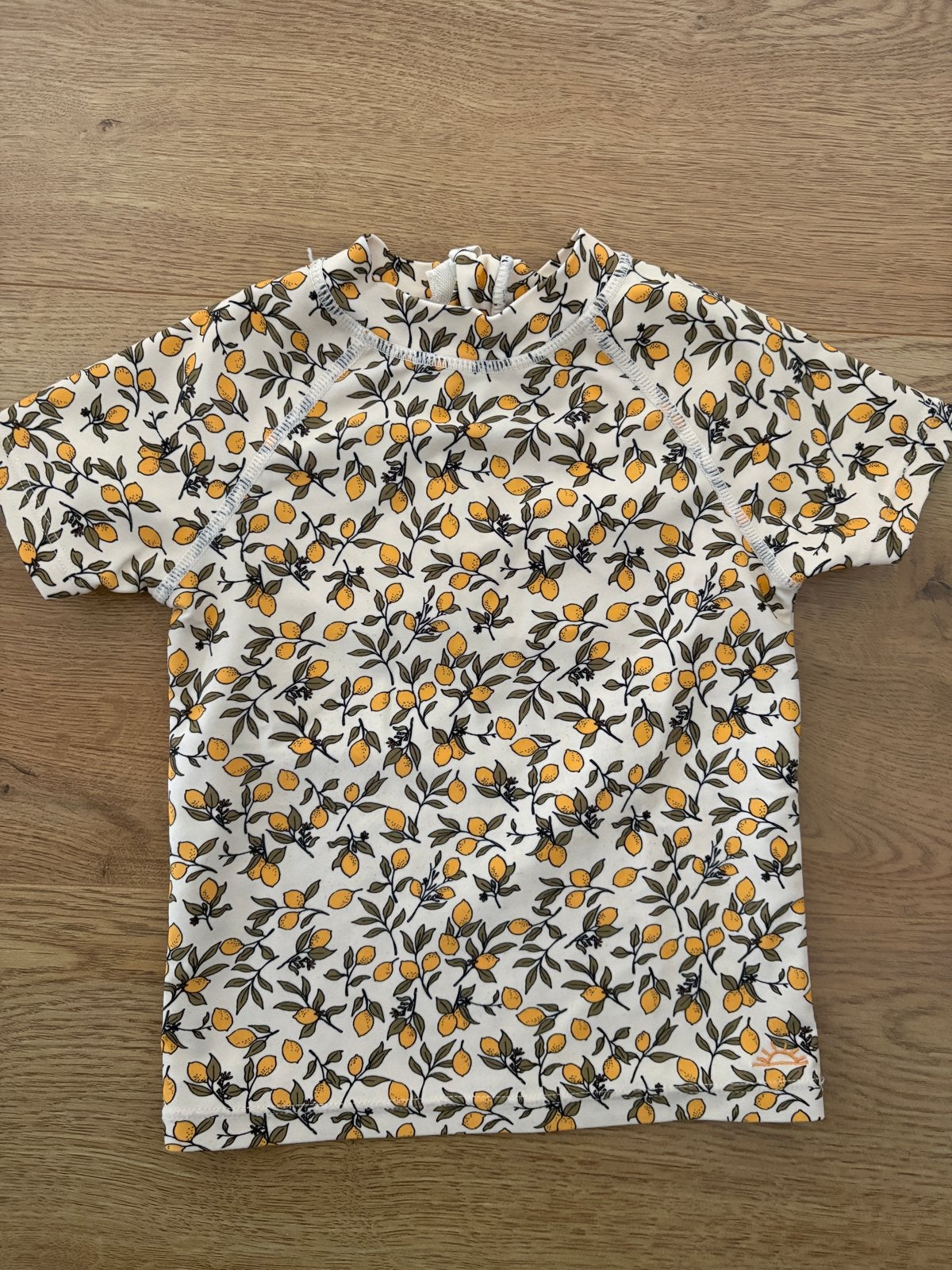 Salted Stories UV-zwemshirt met citroenprint, maat 86/92, Ophalen of Verzenden, Zo goed als nieuw, Maat 86, Overig