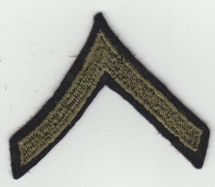Chevron / rang / streep (U), Verzenden, Landmacht, Amerika, Embleem of Badge