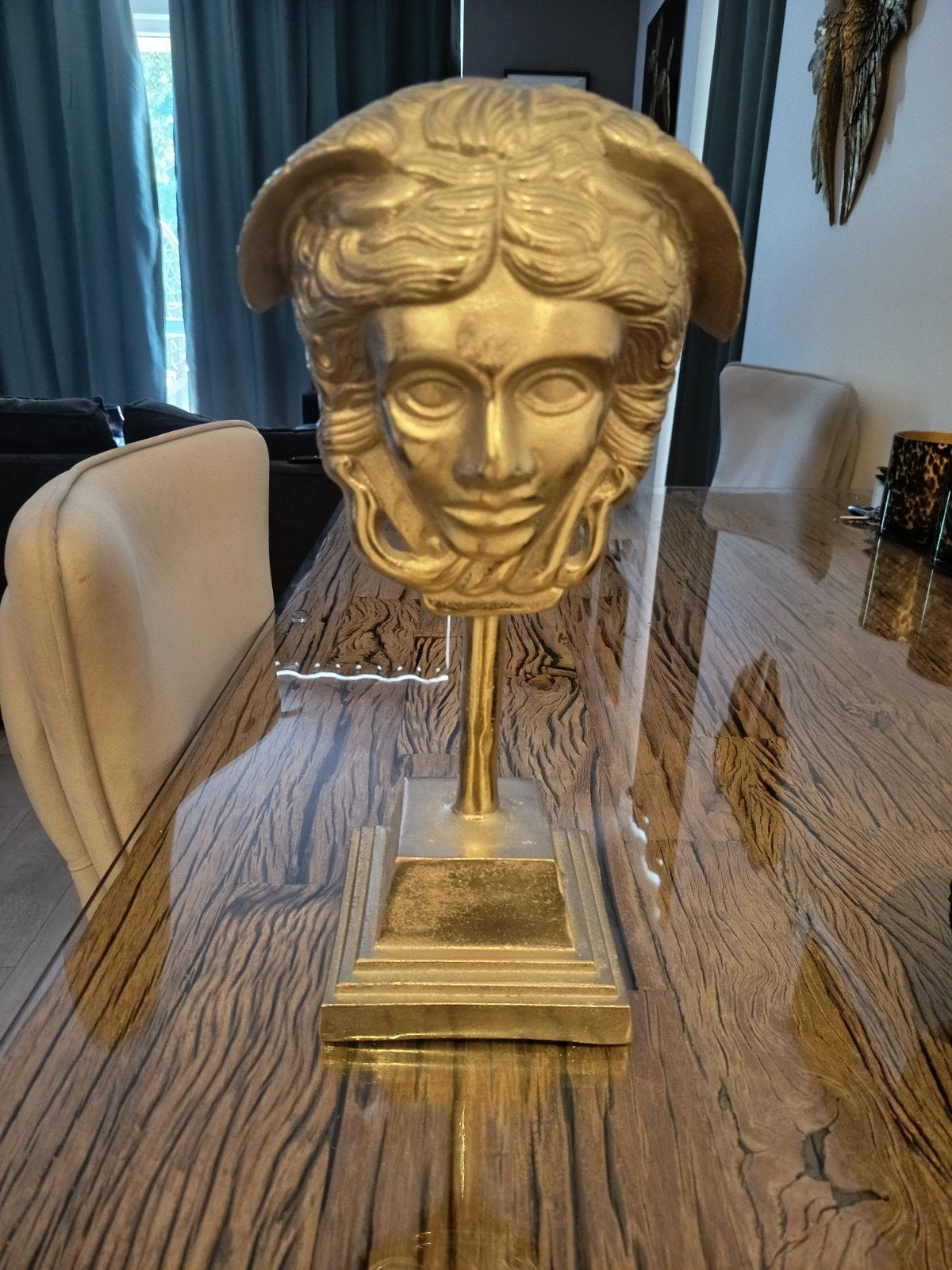 Versace beeld zilver, Ophalen of Verzenden, Zo goed als nieuw, Kandelaar, Zilver