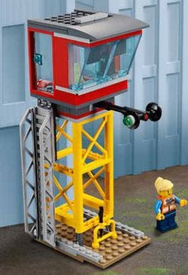 Lego trein: 60198 seintoren + 4 seinpalen (Nieuw!!!), City, Lego, Nieuw, Ophalen of Verzenden