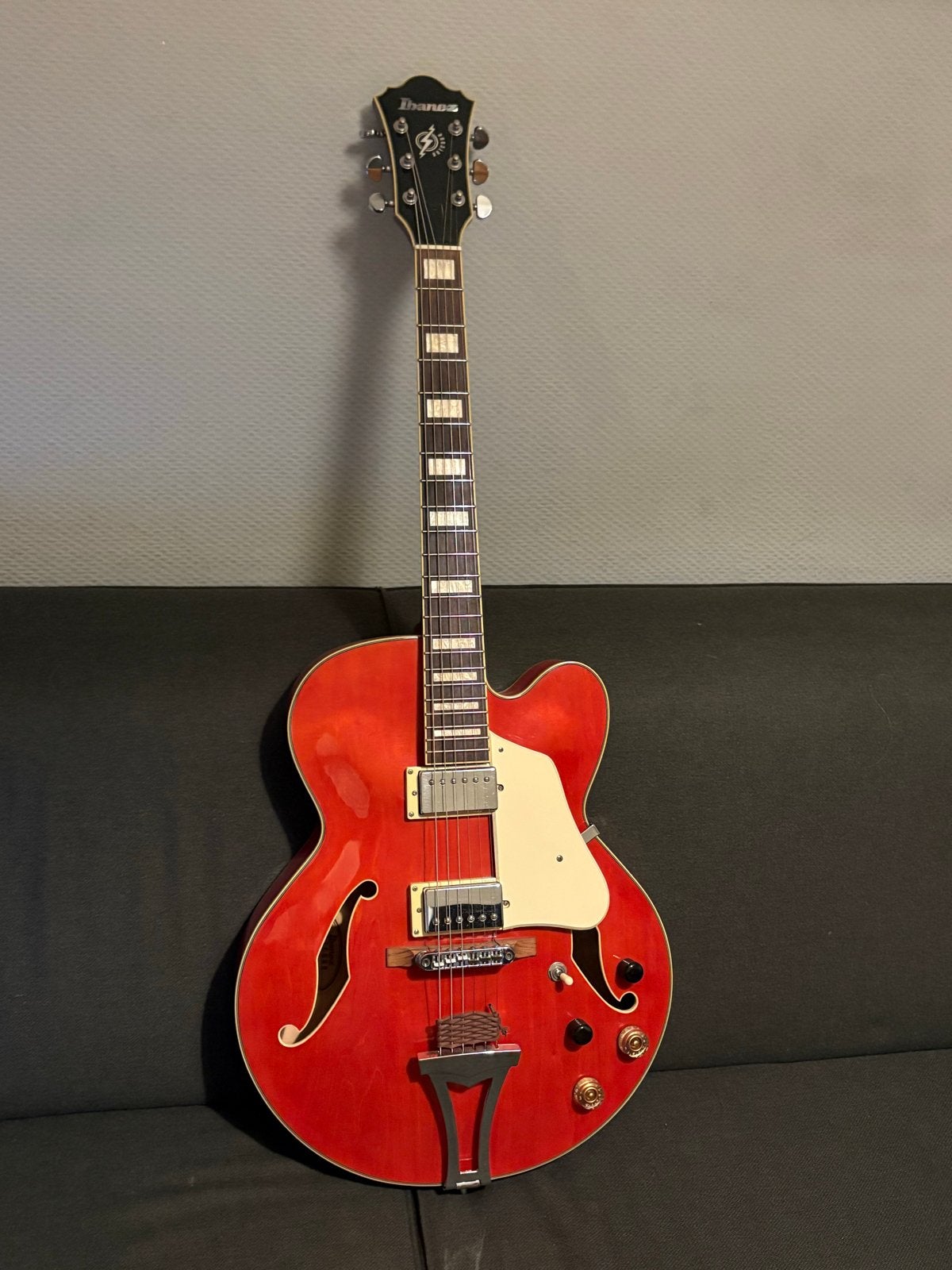 Ibanez Artcore AF75D Archtop Hollow Body Gitaar, Ophalen, Zo goed als nieuw, Hollow body, Ibanez