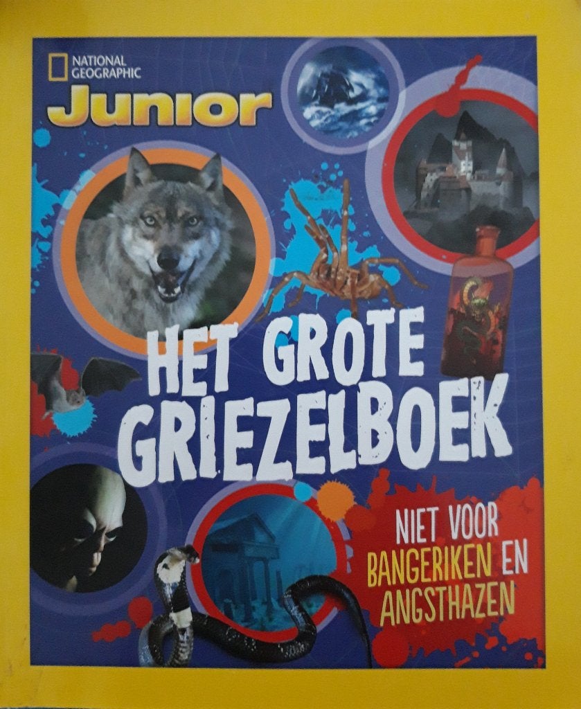 Het Grote Griezelboek - National Geographic Junior, Ophalen of Verzenden, Overige onderwerpen