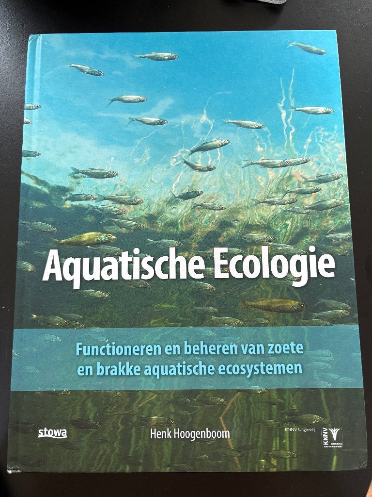 Aquatische Ecologie, Boeken, Ophalen, Zo goed als nieuw, Henk Hoogenboom