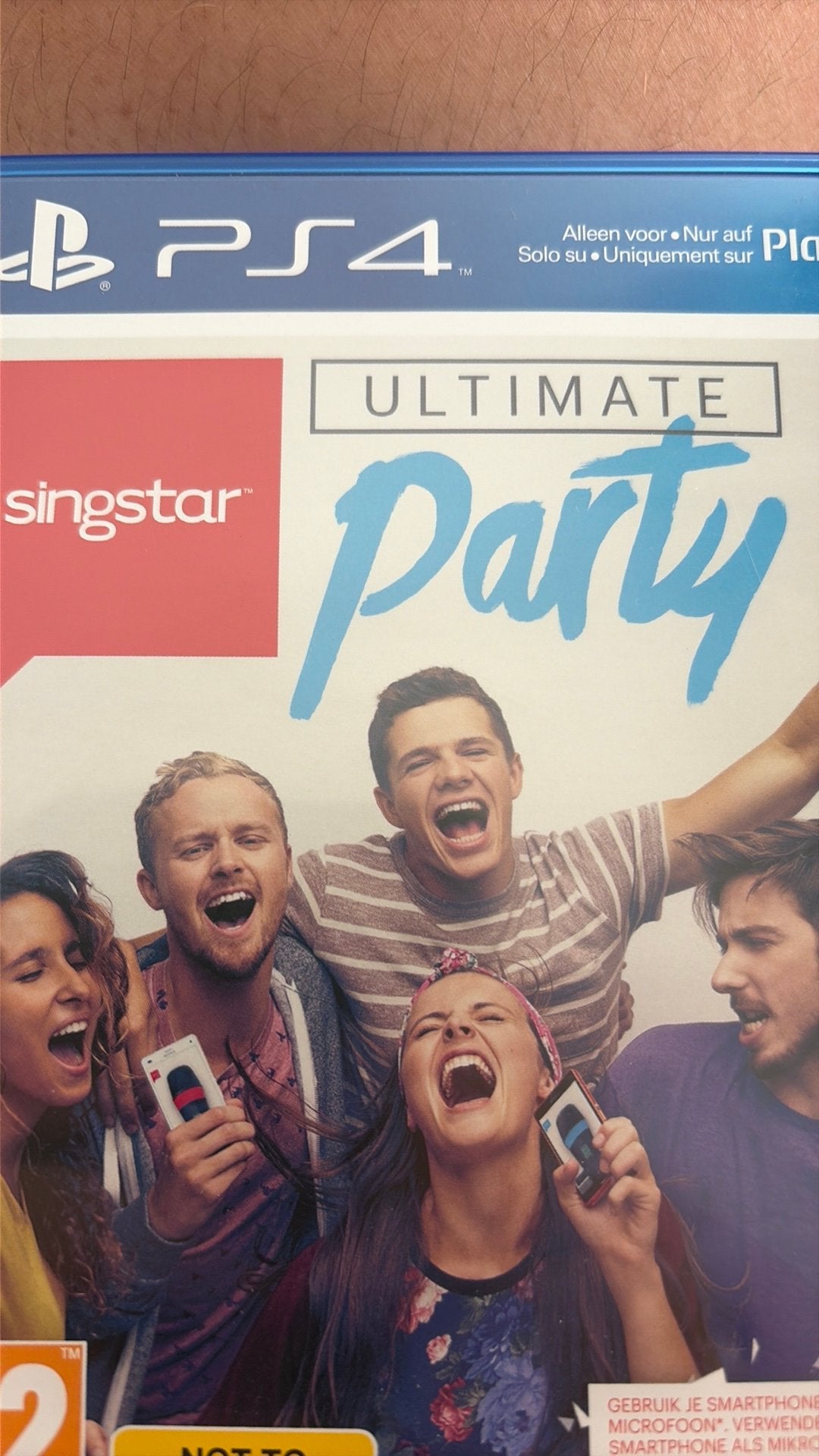 Singstar ultimate party ps4, Muziek, Ophalen of Verzenden, Zo goed als nieuw, 3 spelers of meer